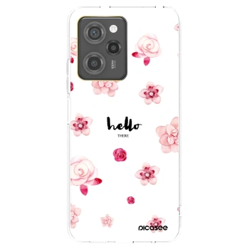 Picasee Xiaomi Poco X5 Pro Hülle - Transparentes Silikon - Hello there