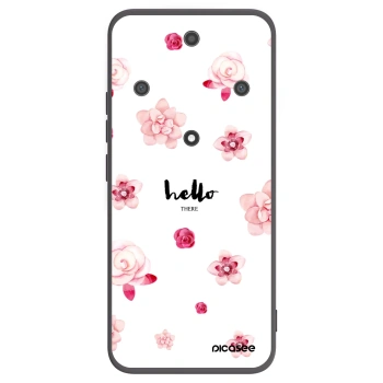 Picasee Honor Magic5 Lite 5G Hülle - Schwarzes Silikon - Hello there