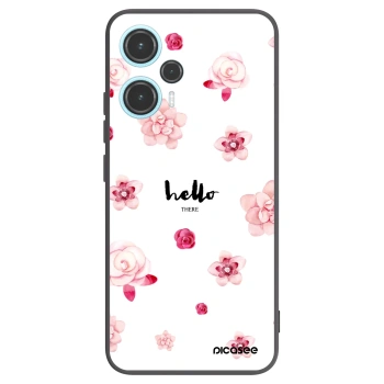 Picasee Xiaomi Poco F5 Hülle - Schwarzes Silikon - Hello there