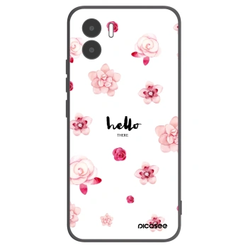 Picasee Xiaomi Redmi A2 Hülle - Schwarzes Silikon - Hello there