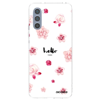 Picasee Motorola Moto G62 Hülle - Transparentes Silikon - Hello there