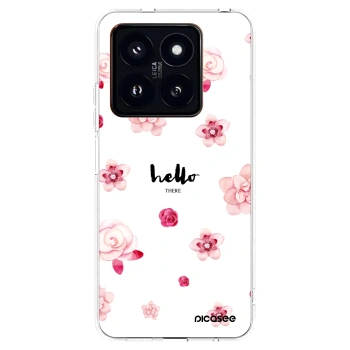 Picasee Xiaomi 14 Pro Hülle - Transparentes Silikon - Hello there