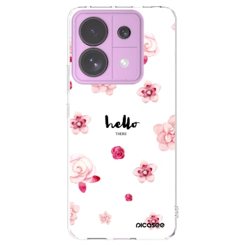 Picasee Xiaomi Redmi Note 13 Pro 5G Hülle - Transparentes Silikon - Hello there