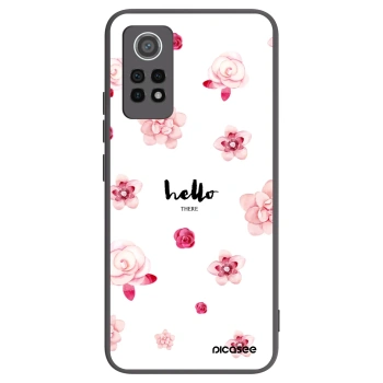 Picasee Xiaomi Redmi Note 12 Pro 4G Hülle - Schwarzes Silikon - Hello there