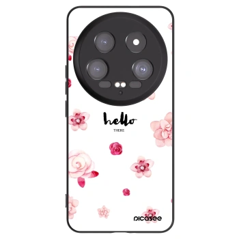 Picasee Xiaomi 14 Ultra Hülle - Schwarzes Silikon - Hello there