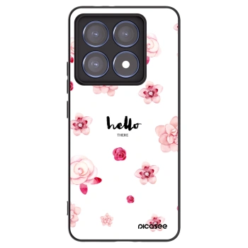 Picasee Xiaomi 14T Pro Hülle - Schwarzes Silikon - Hello there