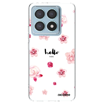Picasee Xiaomi 14T Pro Hülle - Transparentes Silikon - Hello there