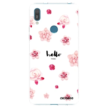 Picasee Huawei Y7 2019 Hülle - Transparentes Silikon - Hello there