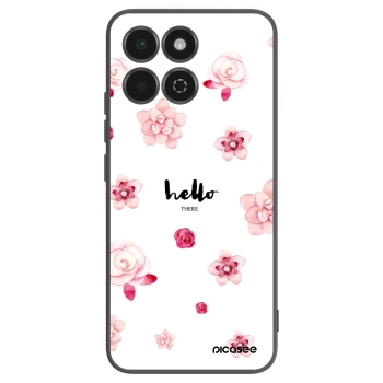 Picasee Honor 200 Smart 5G Hülle - Schwarzes Silikon - Hello there