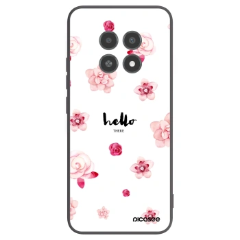 Picasee Realme 12X Hülle - Schwarzes Silikon - Hello there