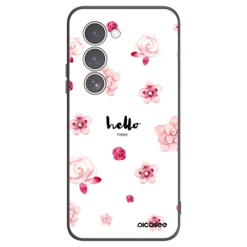 Picasee Xiaomi Redmi 15 5G Hülle - Schwarzes Silikon - Hello there