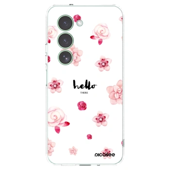 Picasee Xiaomi Redmi 15 5G Hülle - Transparentes Silikon - Hello there