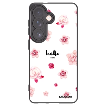 Picasee Samsung Galaxy S26 Hülle - Schwarzes Silikon - Hello there