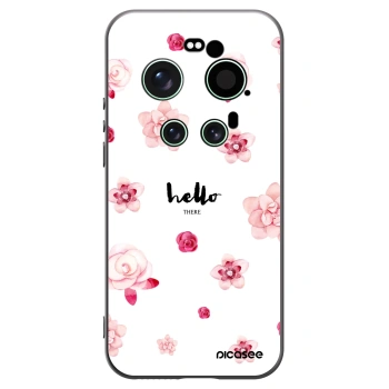 Picasee Xiaomi 17 Ultra Hülle - Schwarzes Silikon - Hello there