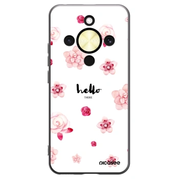 Picasee Honor Magic8 Lite 5G Hülle - Schwarzes Silikon - Hello there