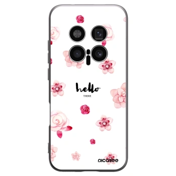 Picasee Honor Magic8 Pro 5G Hülle - Schwarzes Silikon - Hello there