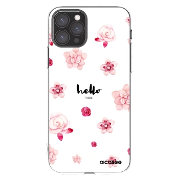 Picasee Apple iPhone 11 Pro Hülle - Transparentes Silikon - Hello there