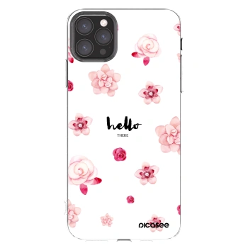 Picasee Apple iPhone 11 Pro Max Hülle - Transparentes Silikon - Hello there