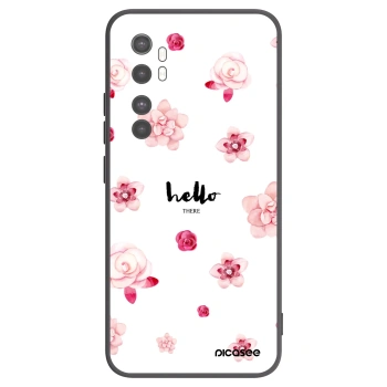 Picasee Xiaomi Mi Note 10 Lite Hülle - Schwarzes Silikon - Hello there