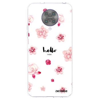 Picasee Xiaomi Poco F2 Pro Hülle - Transparentes Silikon - Hello there