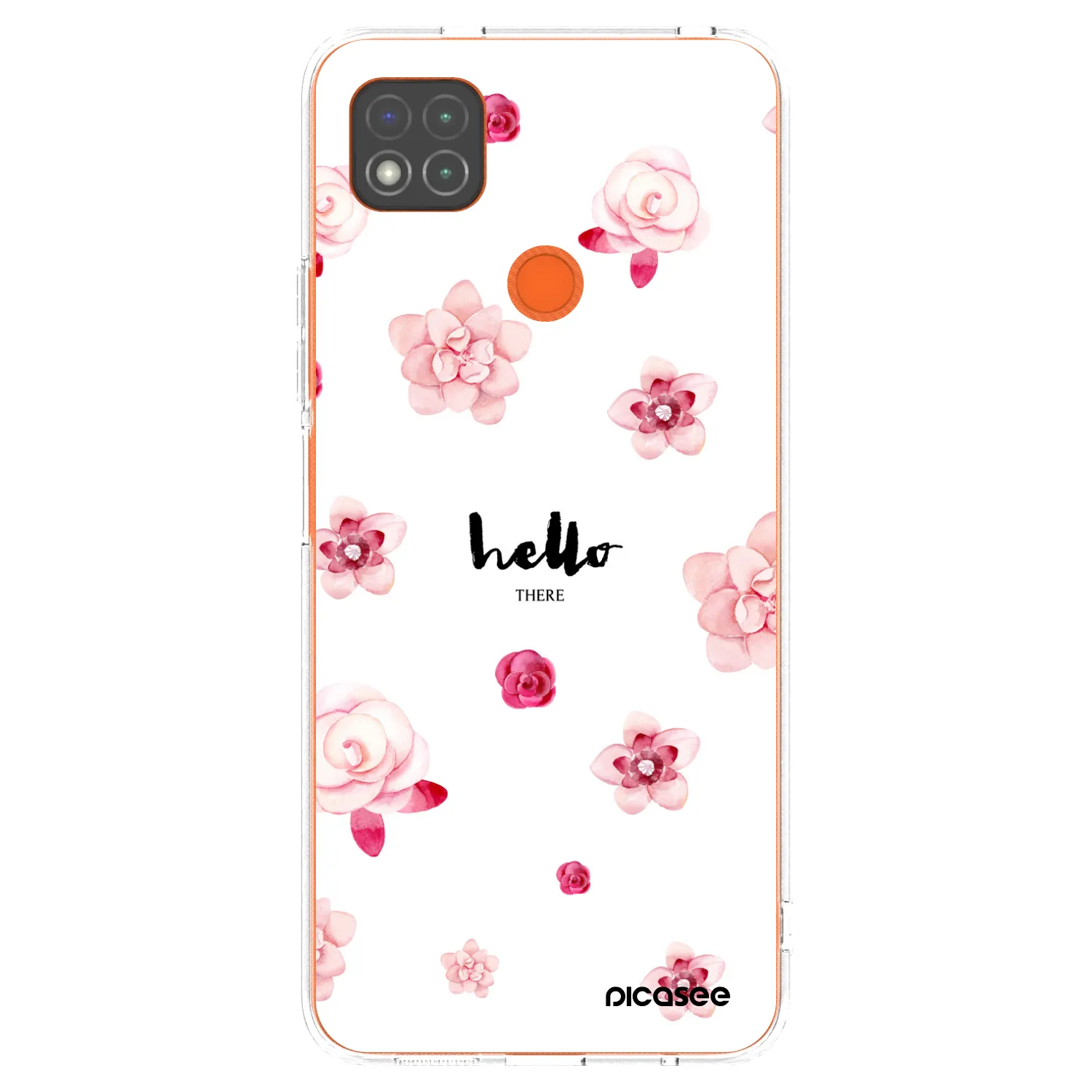 Picasee Xiaomi Redmi 9C Hülle - Transparentes Silikon - Hello there