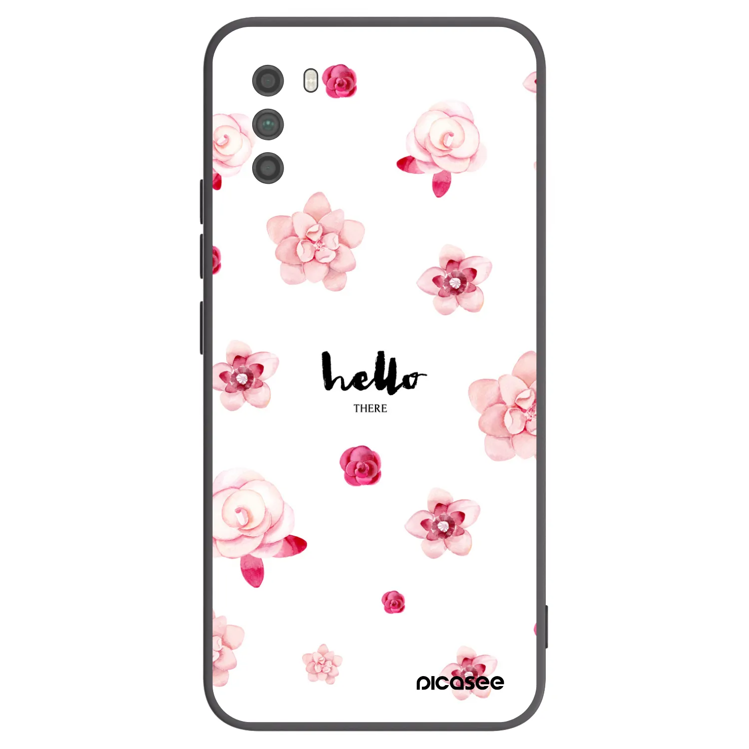 Picasee Xiaomi Poco M3 Hülle - Schwarzes Silikon - Hello there