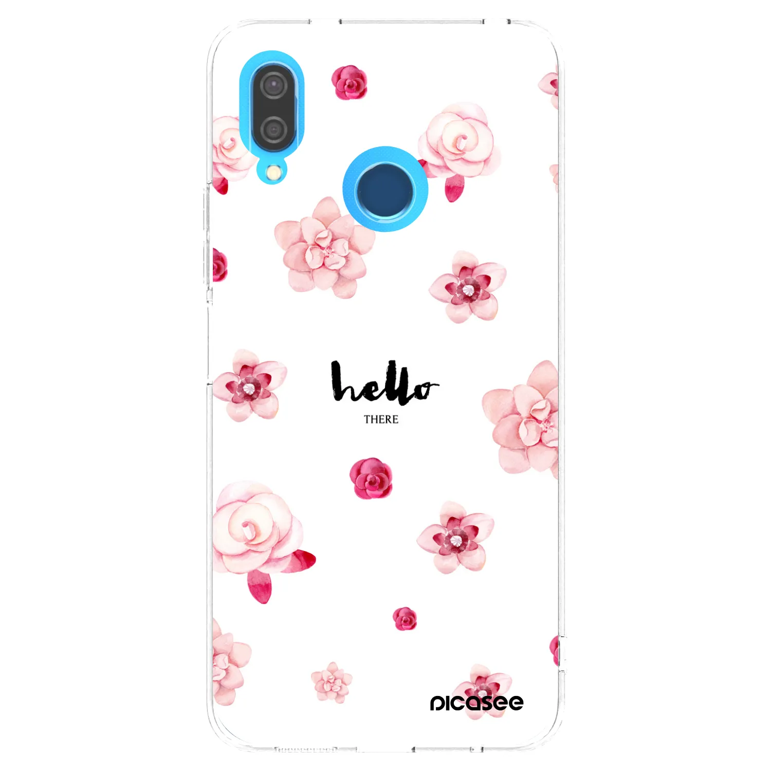 Picasee Huawei P20 Lite Hülle - Transparentes Silikon - Hello there