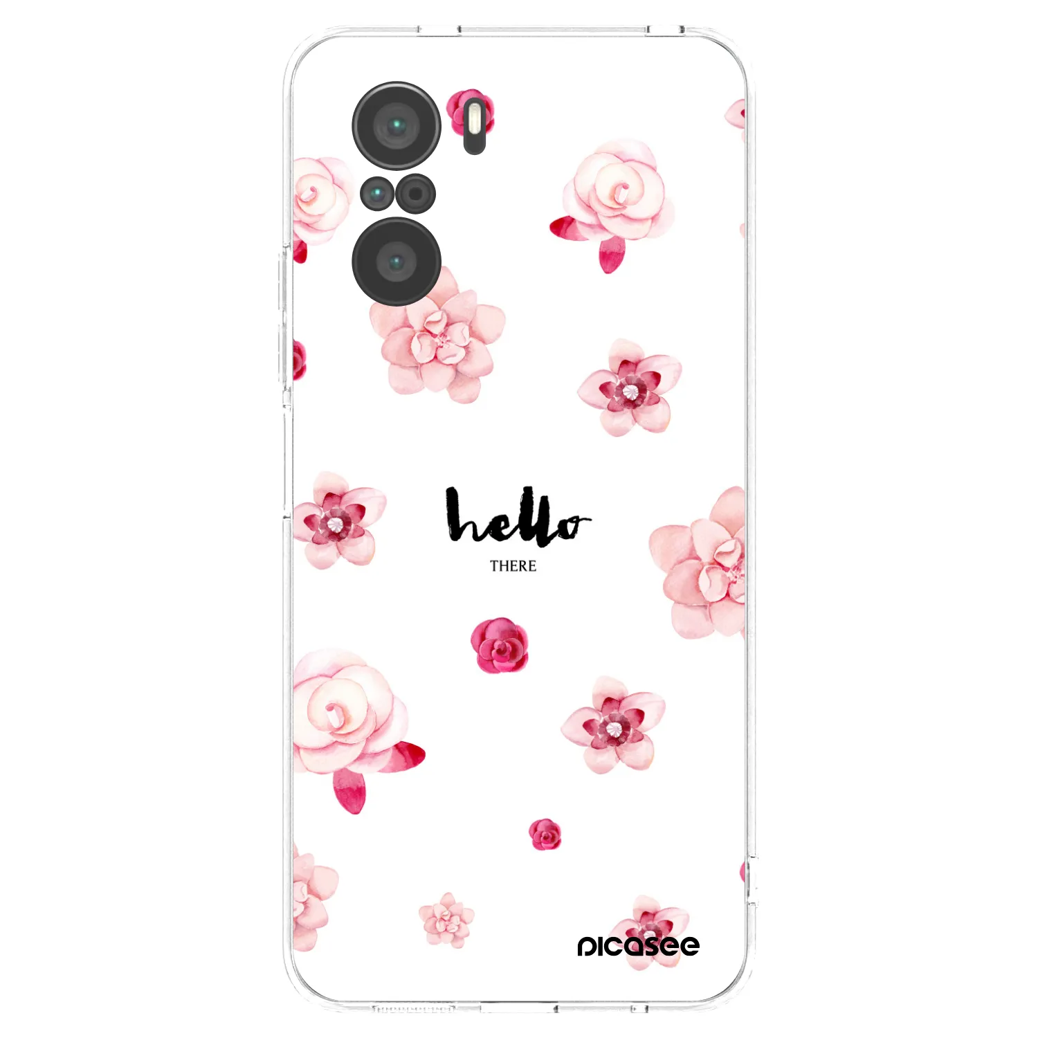 Picasee Xiaomi Poco F3 Hülle - Transparentes Silikon - Hello there