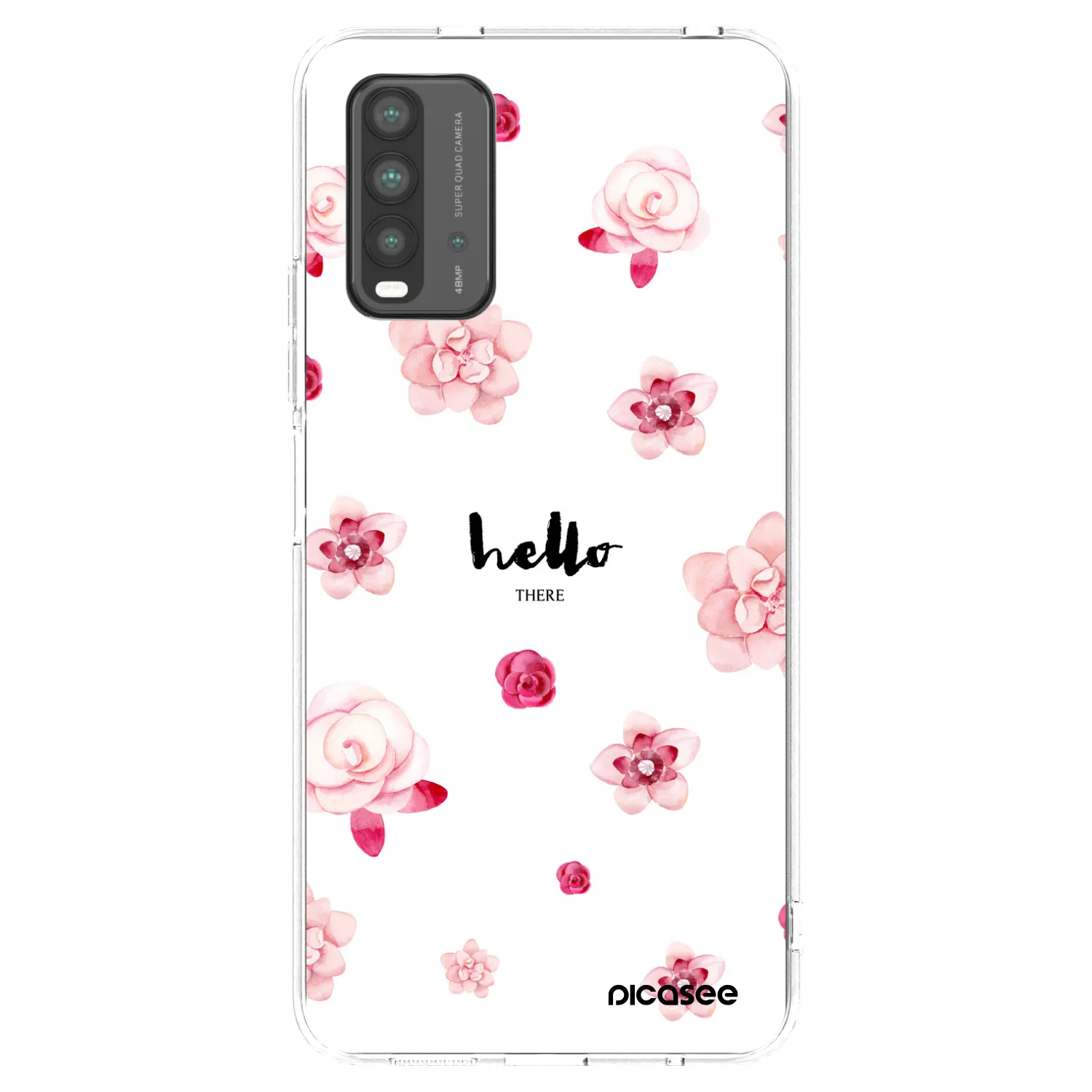 Picasee Xiaomi Redmi 9T Hülle - Transparentes Silikon - Hello there