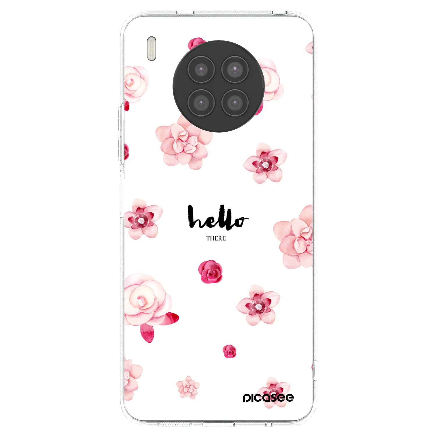 Picasee Huawei Nova 8i Hülle - Transparentes Silikon - Hello there
