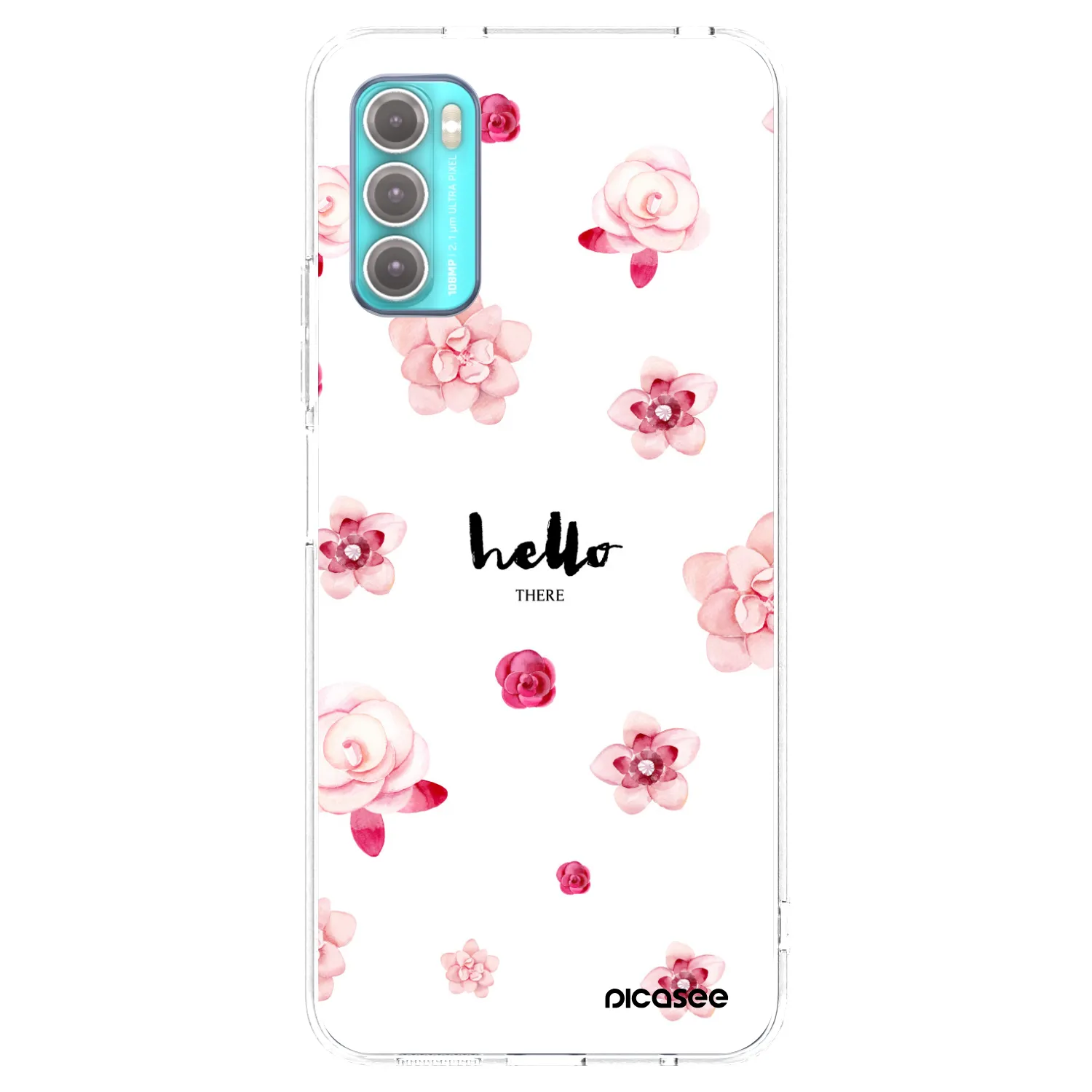 Picasee Motorola Moto G60 Hülle - Transparentes Silikon - Hello there