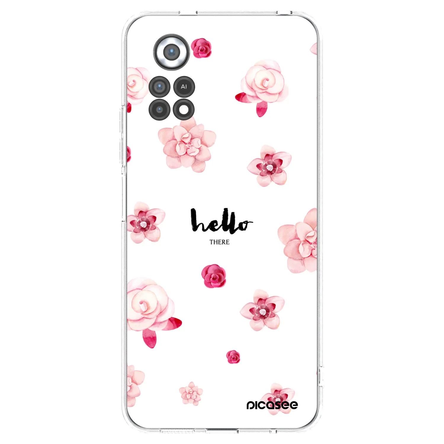 Picasee Xiaomi Poco X4 Pro 5G Hülle - Transparentes Silikon - Hello there
