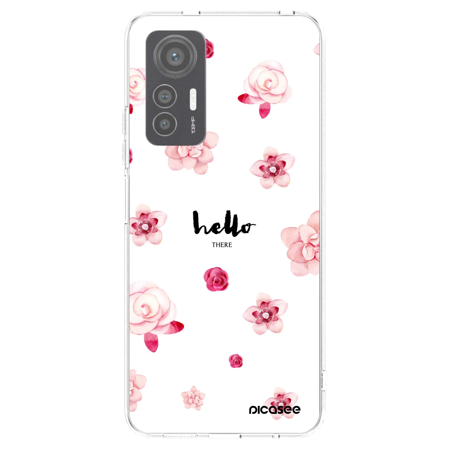Picasee Xiaomi 12 Lite Hülle - Transparentes Silikon - Hello there