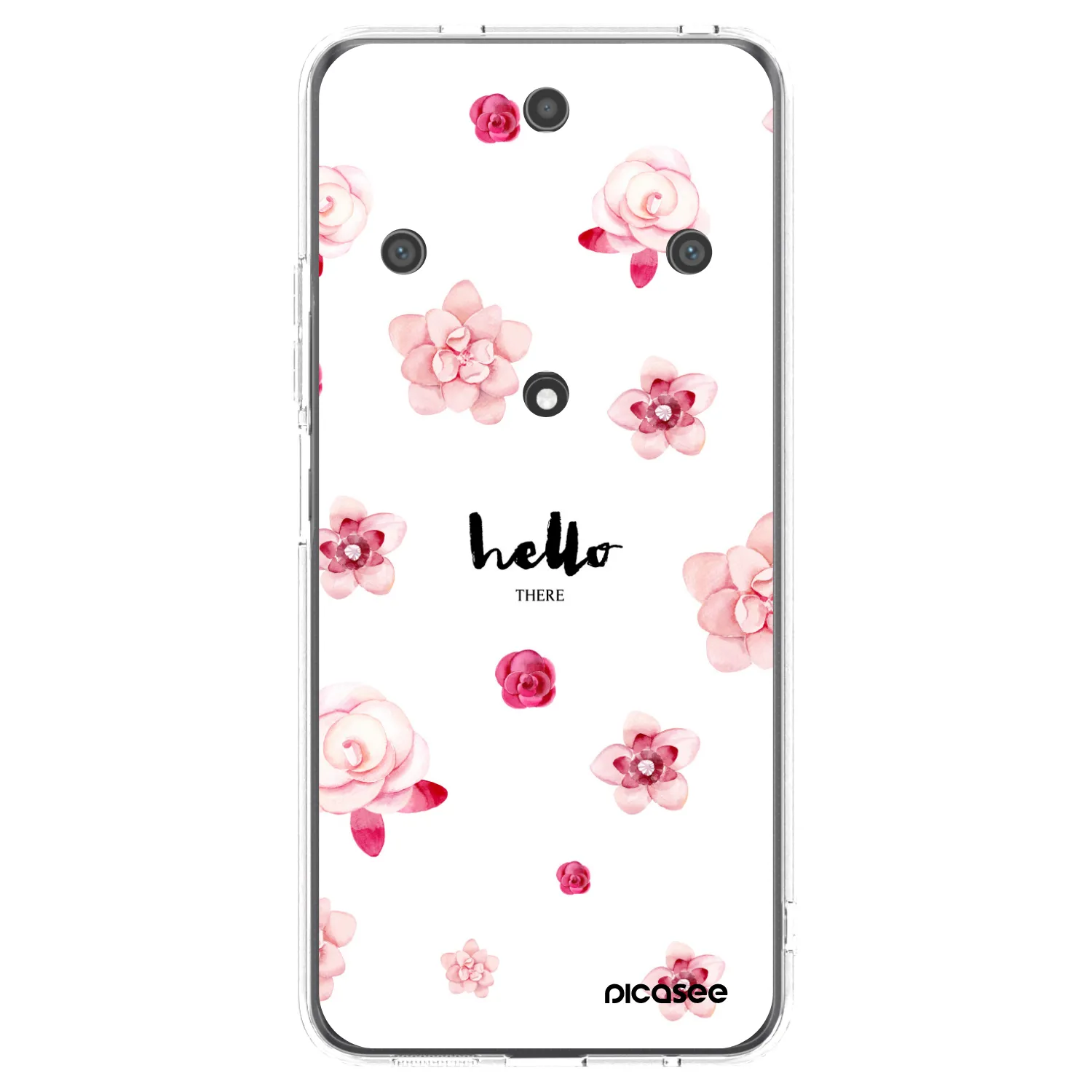 Picasee Honor Magic5 Lite 5G Hülle - Transparentes Silikon - Hello there