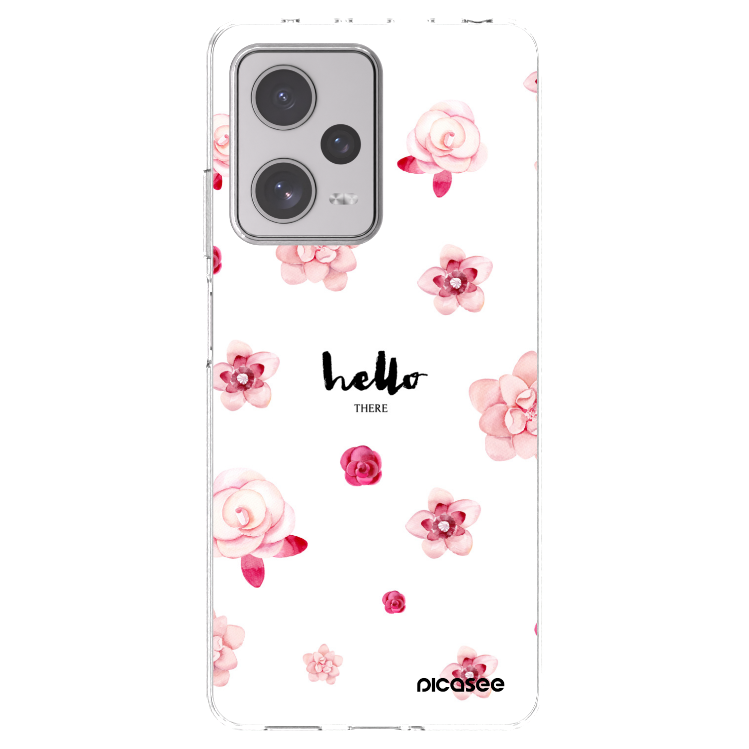 Picasee Xiaomi Redmi Note 12 Pro+ 5G Hülle - Transparentes Silikon - Hello there