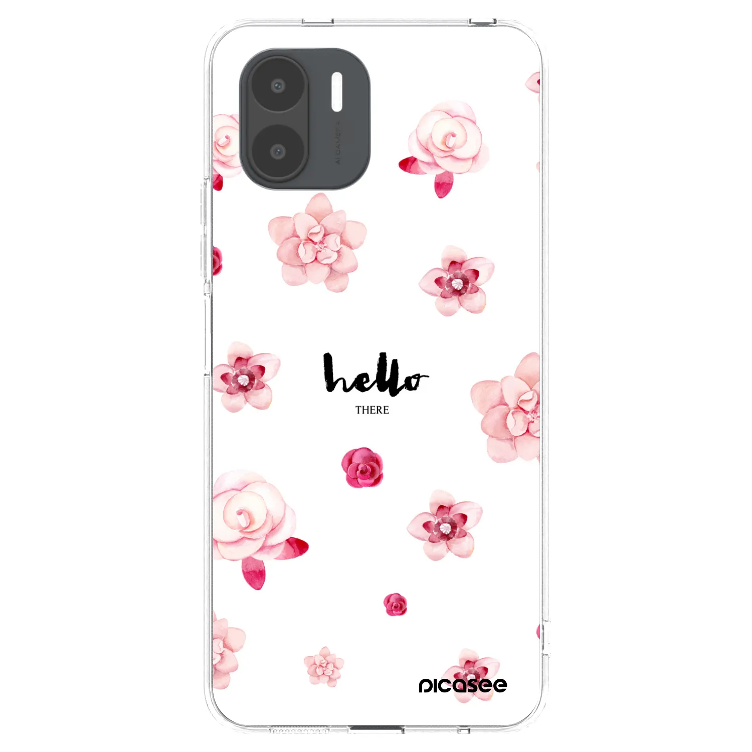 Picasee Xiaomi Redmi A2 Hülle - Transparentes Silikon - Hello there