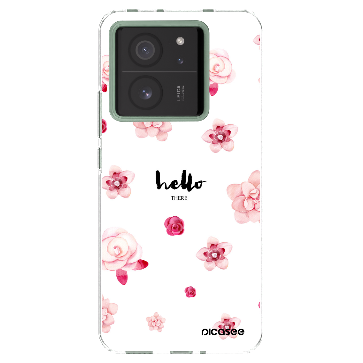 Picasee Xiaomi 13T Hülle - Transparentes Silikon - Hello there