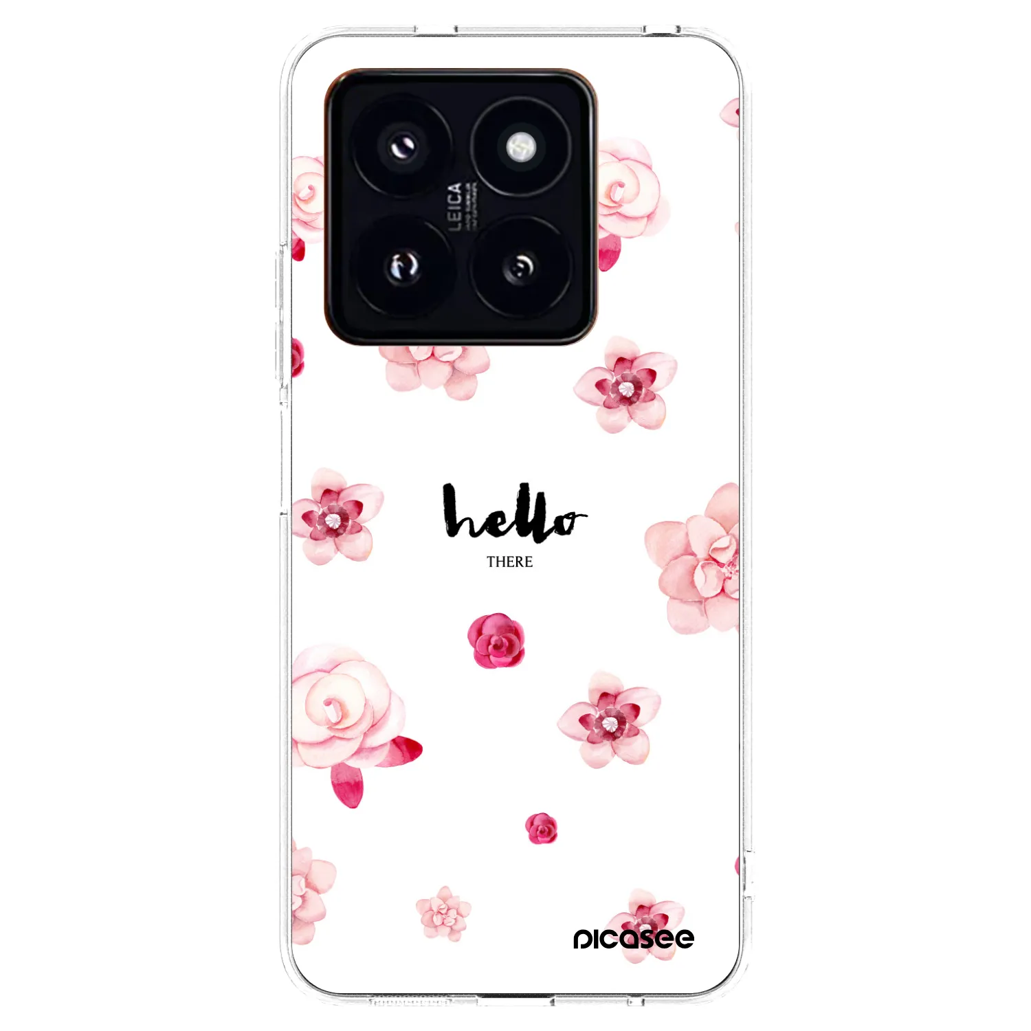 Picasee Xiaomi 14 Pro Hülle - Transparentes Silikon - Hello there