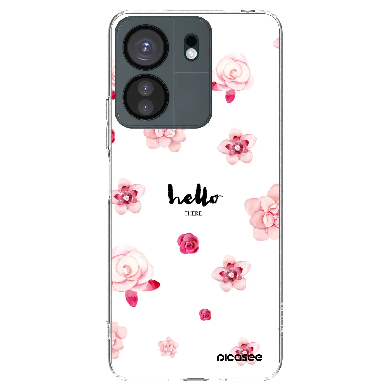 Picasee Xiaomi Redmi 13C 4G Hülle - Transparentes Silikon - Hello there