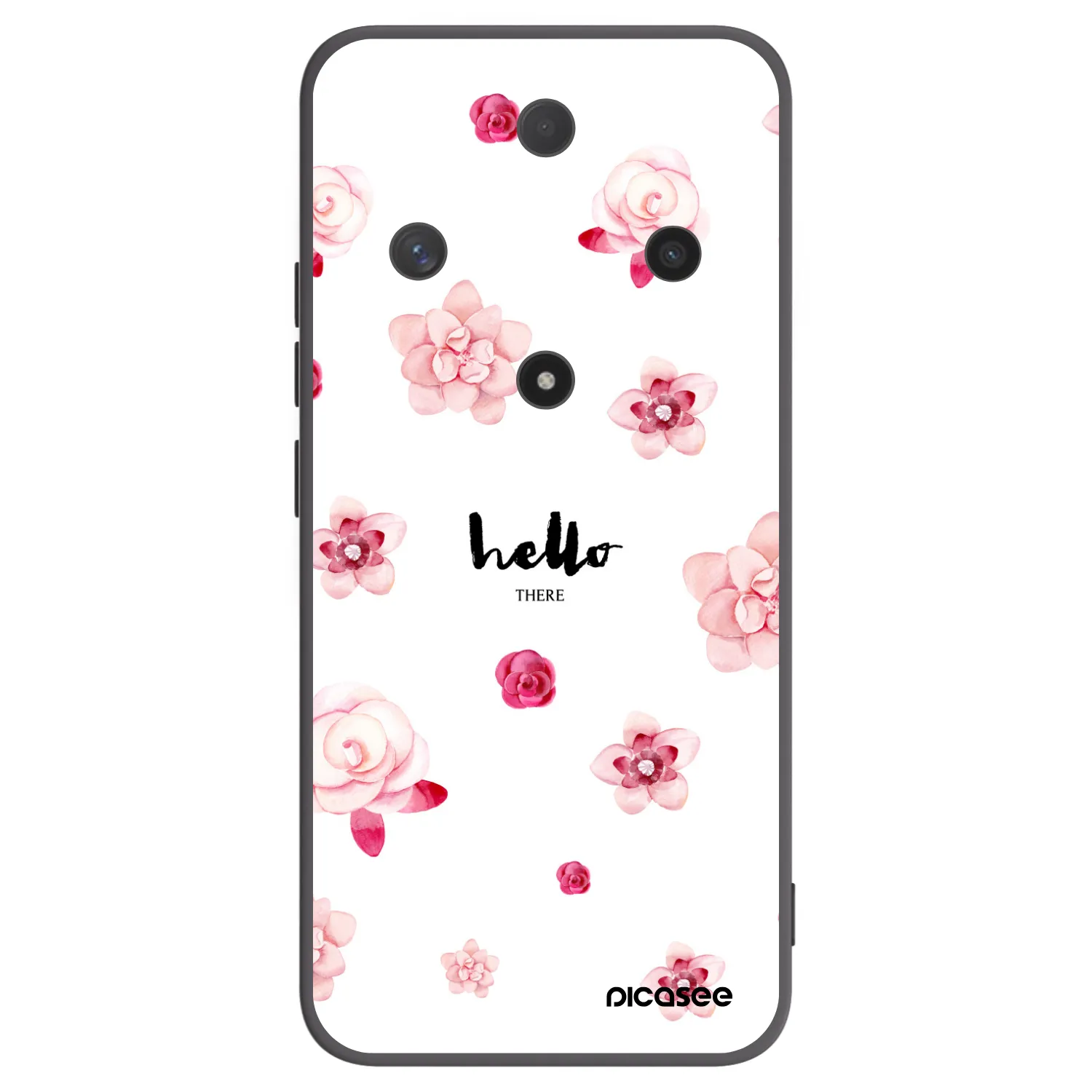 Picasee Honor Magic6 Lite 5G Hülle - Schwarzes Silikon - Hello there