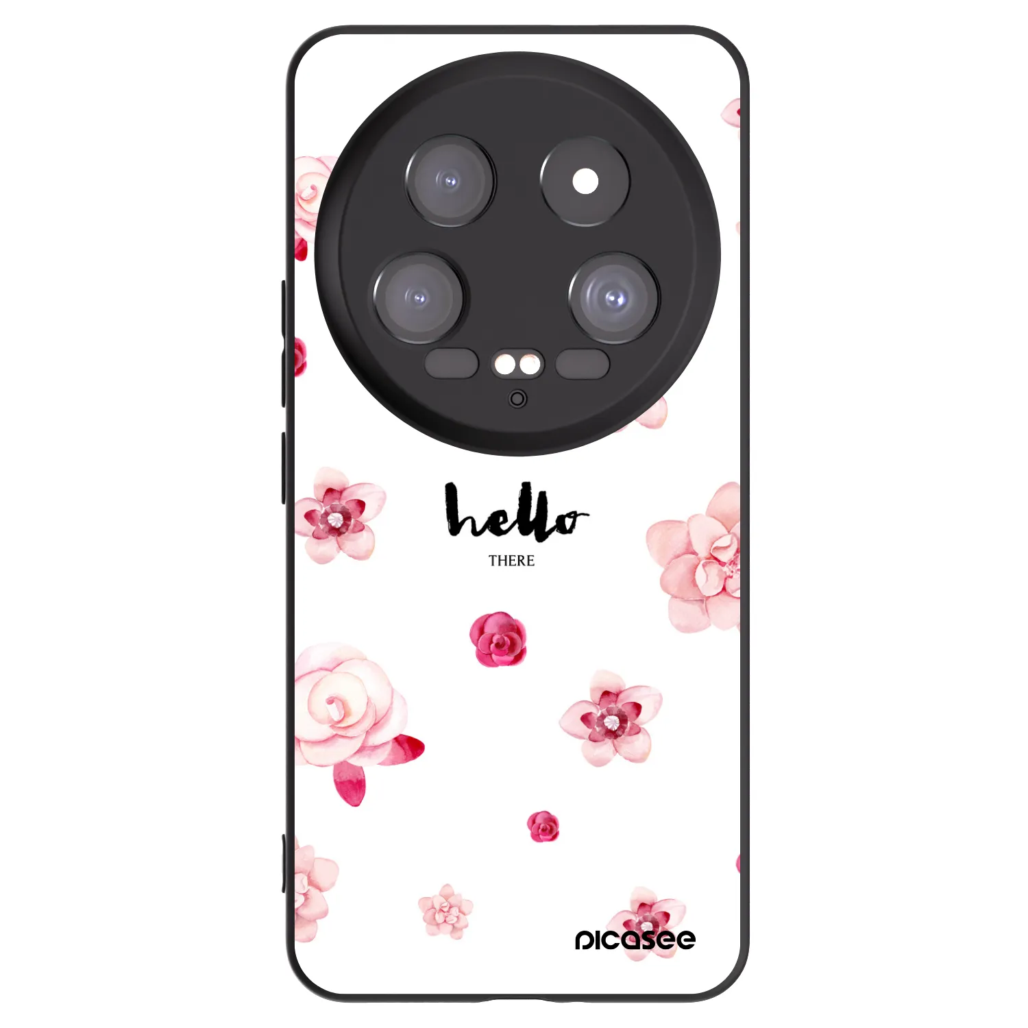 Picasee Xiaomi 14 Ultra Hülle - Schwarzes Silikon - Hello there