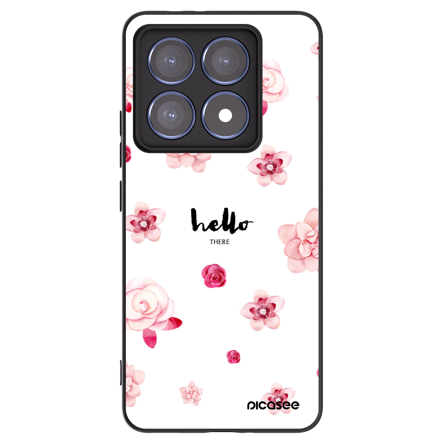 Picasee Xiaomi 14T Pro Hülle - Schwarzes Silikon - Hello there