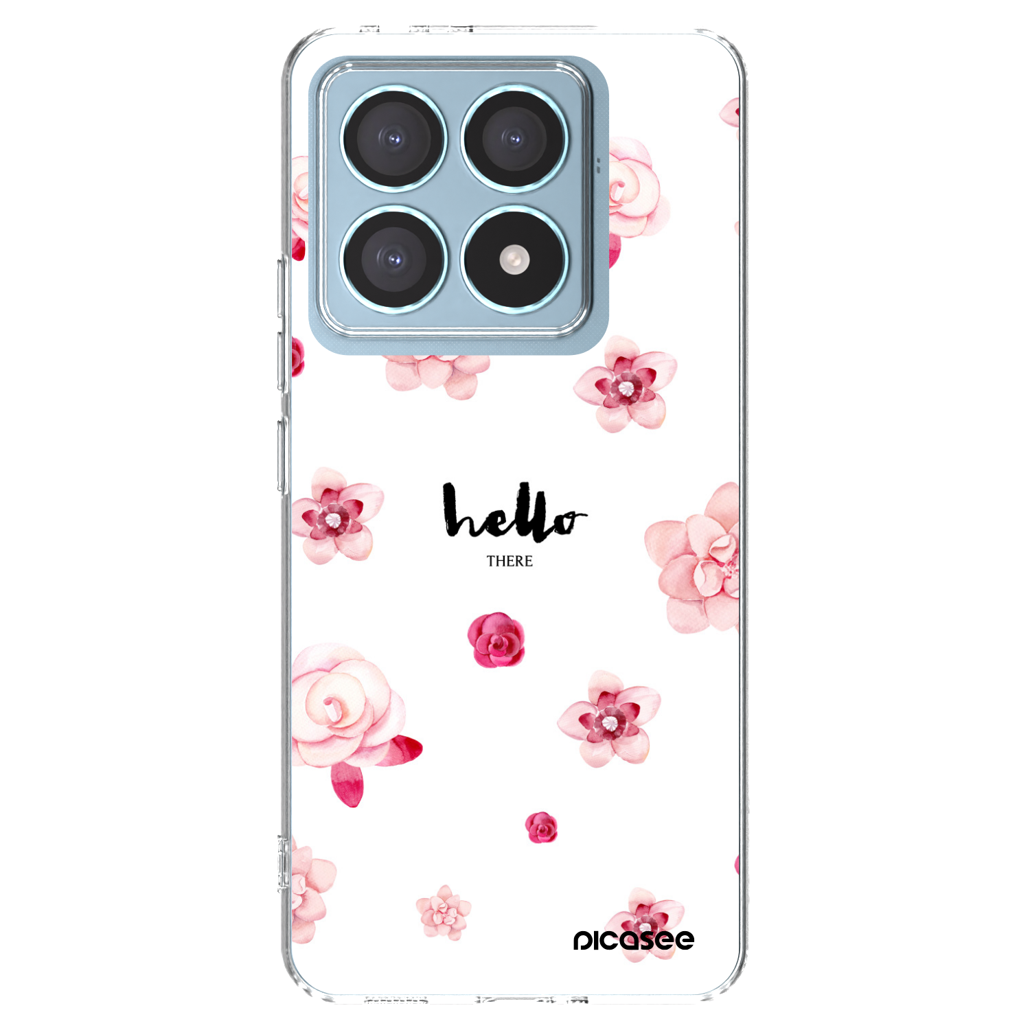 Picasee Xiaomi 14T Pro Hülle - Transparentes Silikon - Hello there