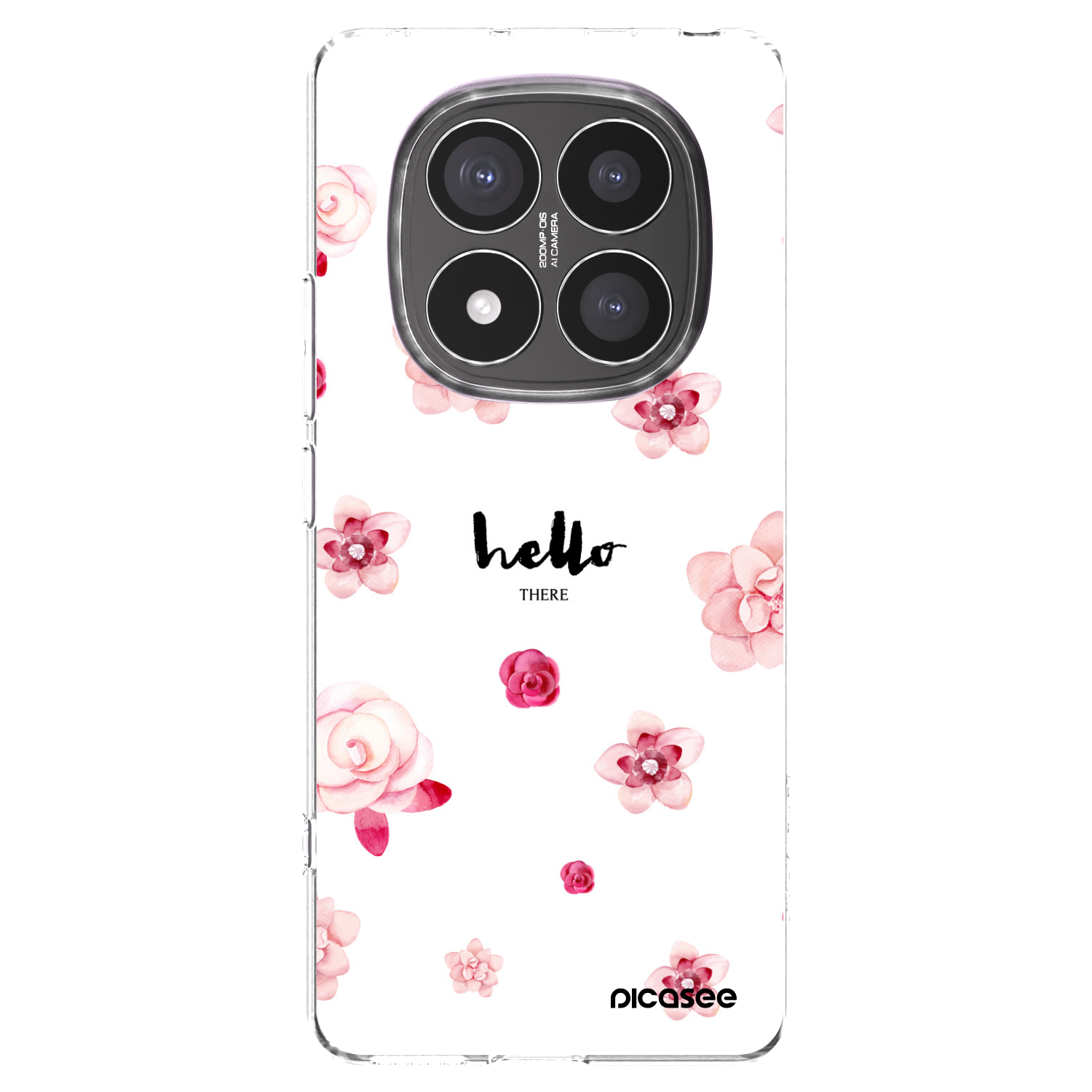 Picasee Xiaomi Redmi Note 14 Pro+ 5G Hülle - Transparentes Silikon - Hello there