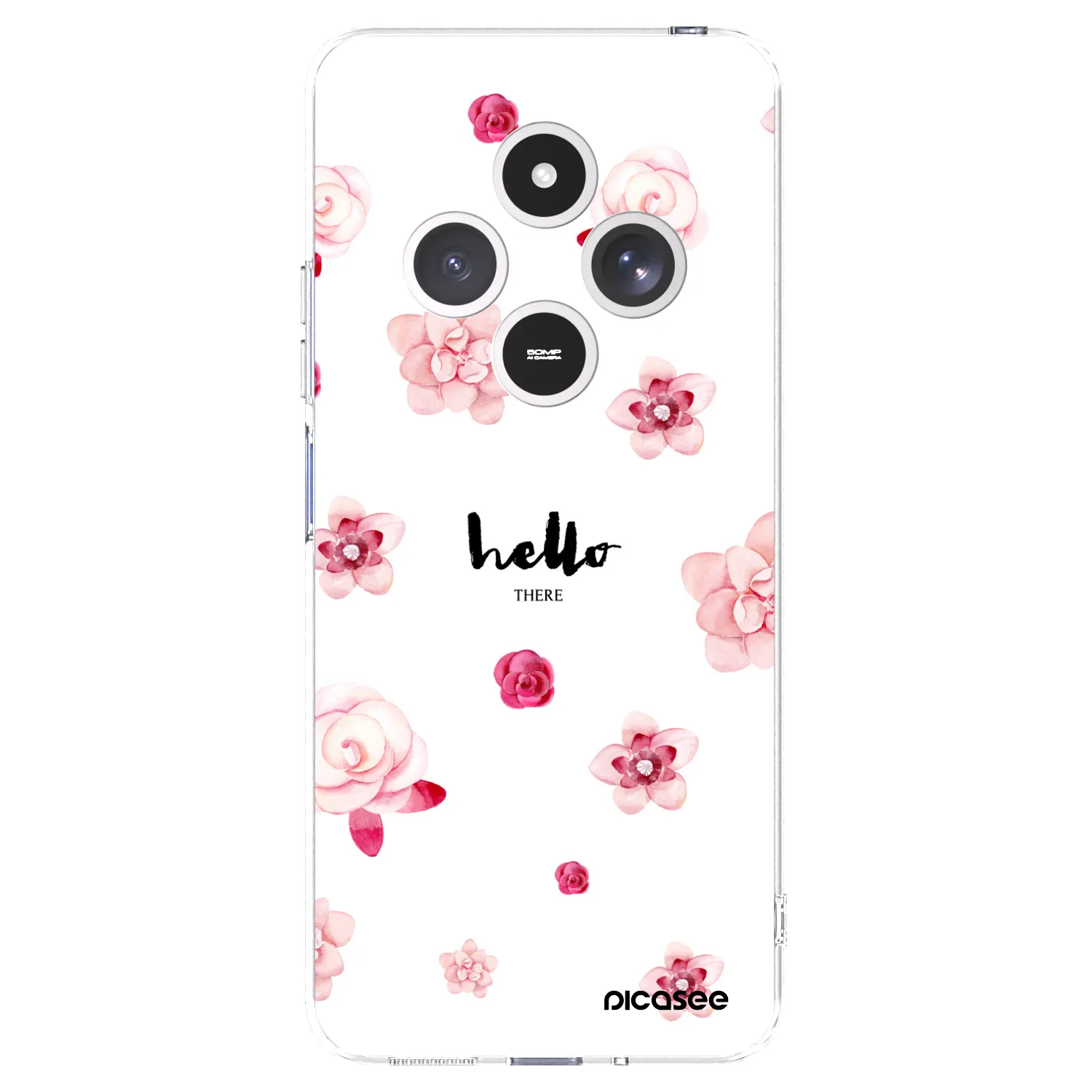 Picasee Xiaomi Redmi 14C Hülle - Transparentes Silikon - Hello there