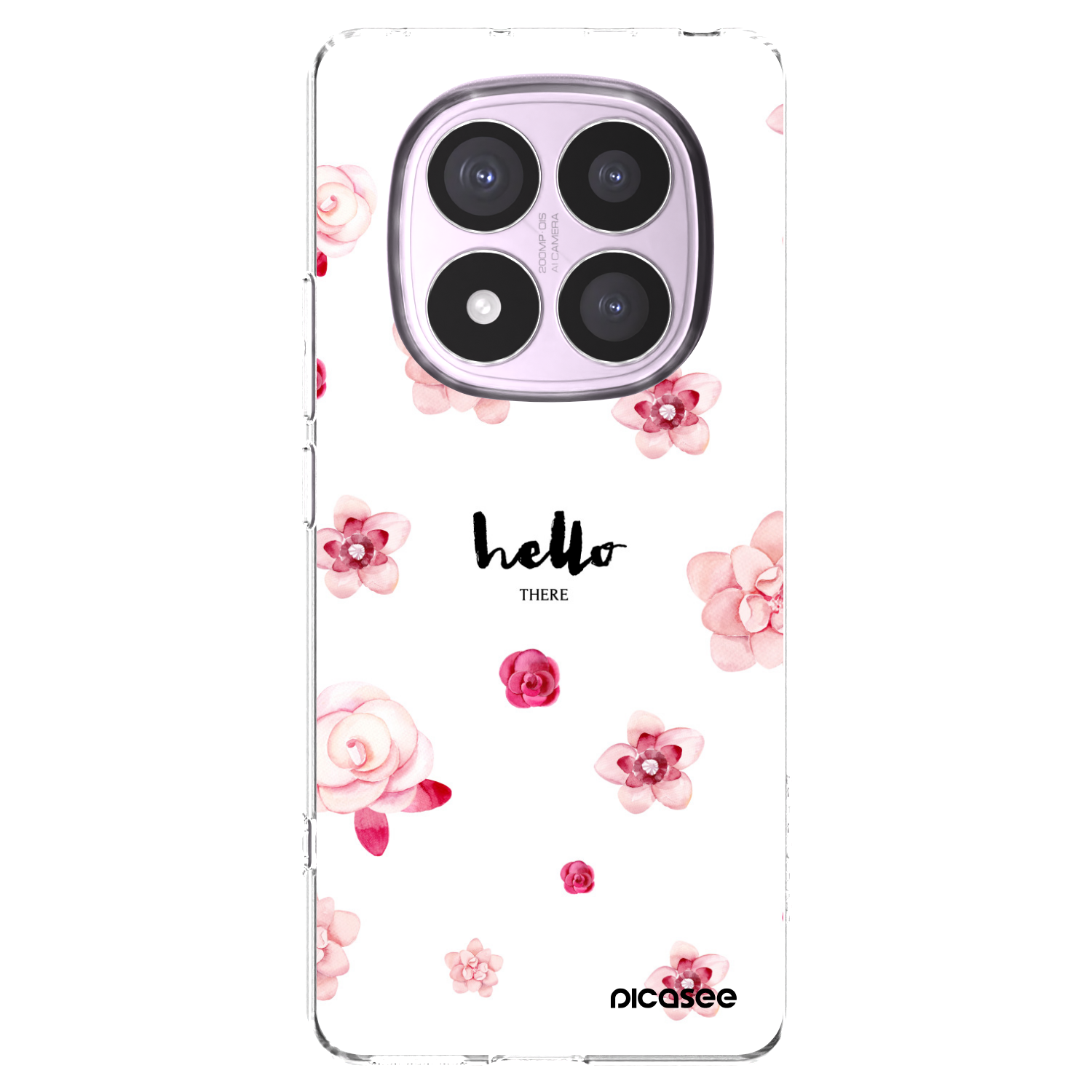 Picasee Xiaomi Redmi Note 14 Pro 4G Hülle - Transparentes Silikon - Hello there