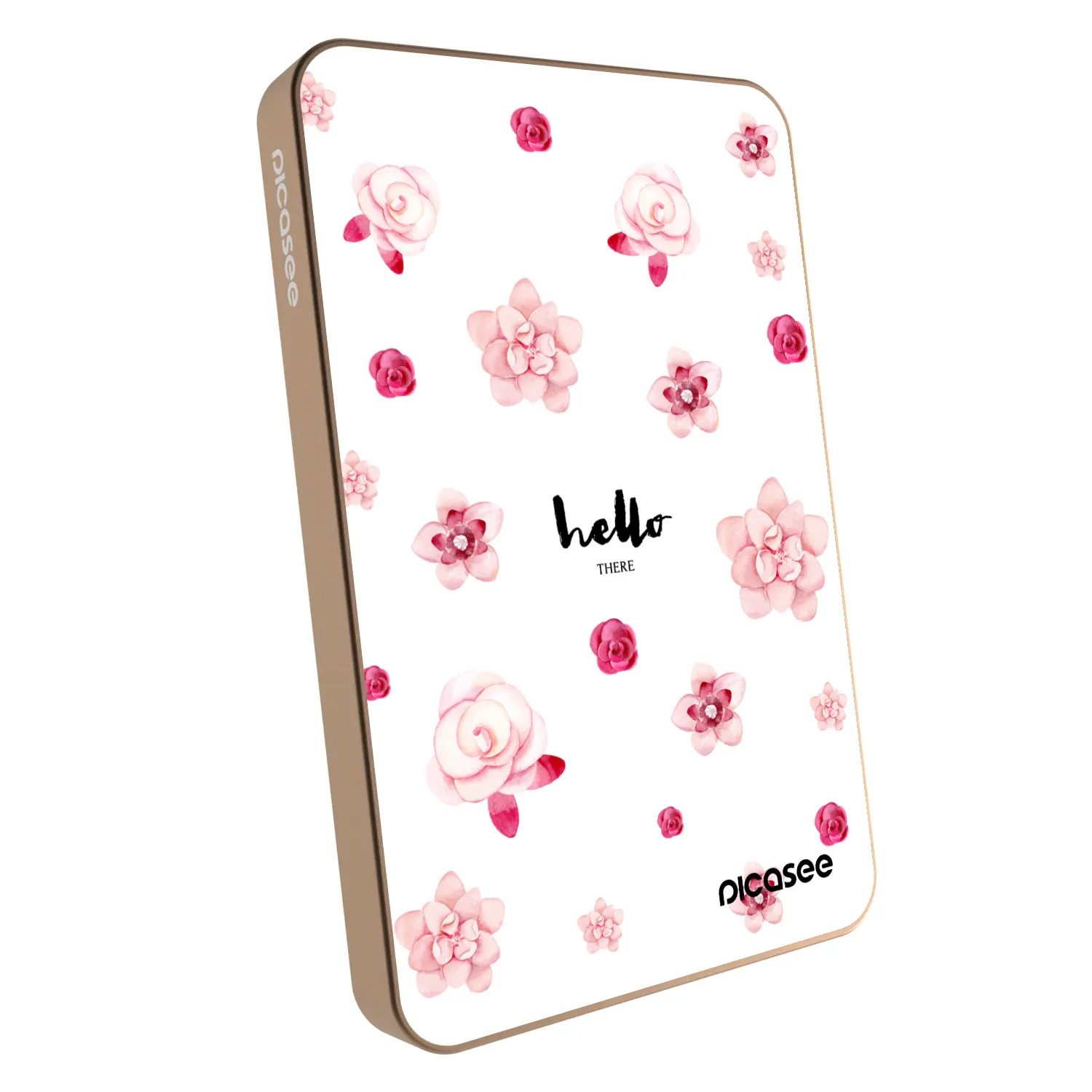 Picasee Powerbank mit MagSafe 5 000 mAh Golden - Hello there