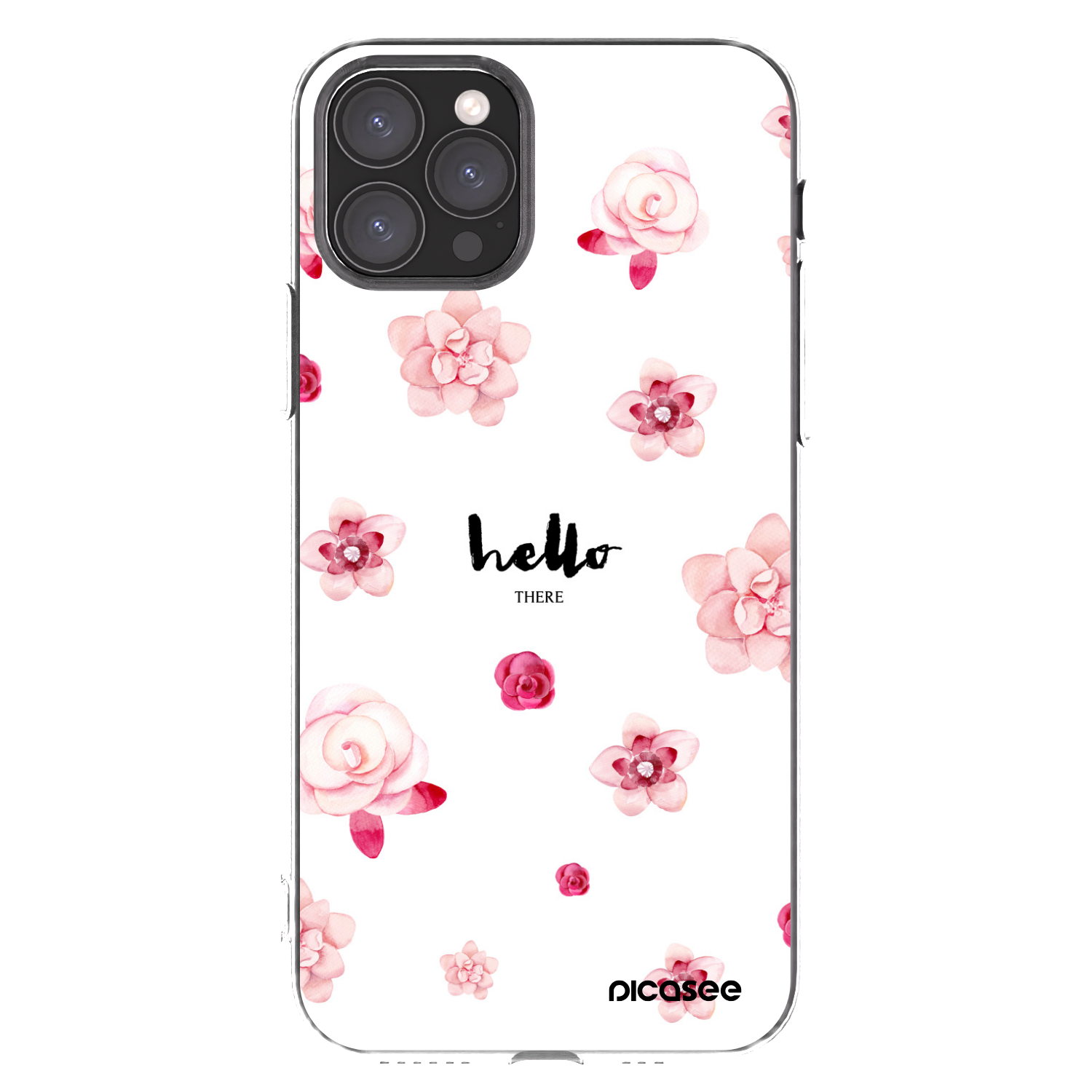 Picasee Apple iPhone 11 Pro Hülle - Transparentes Silikon - Hello there