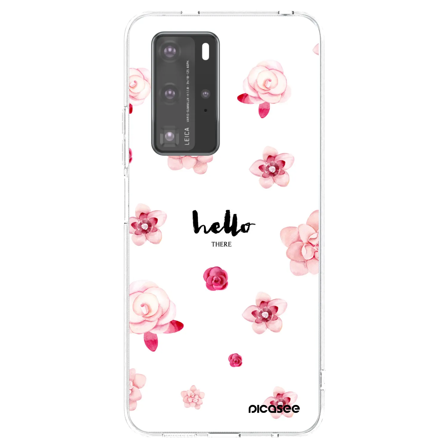 Picasee Huawei P40 Pro Hülle - Transparentes Silikon - Hello there