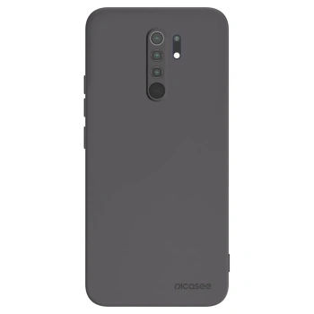 Picasee Xiaomi Redmi 9 Hülle - Schwarzes Silikon - Clear